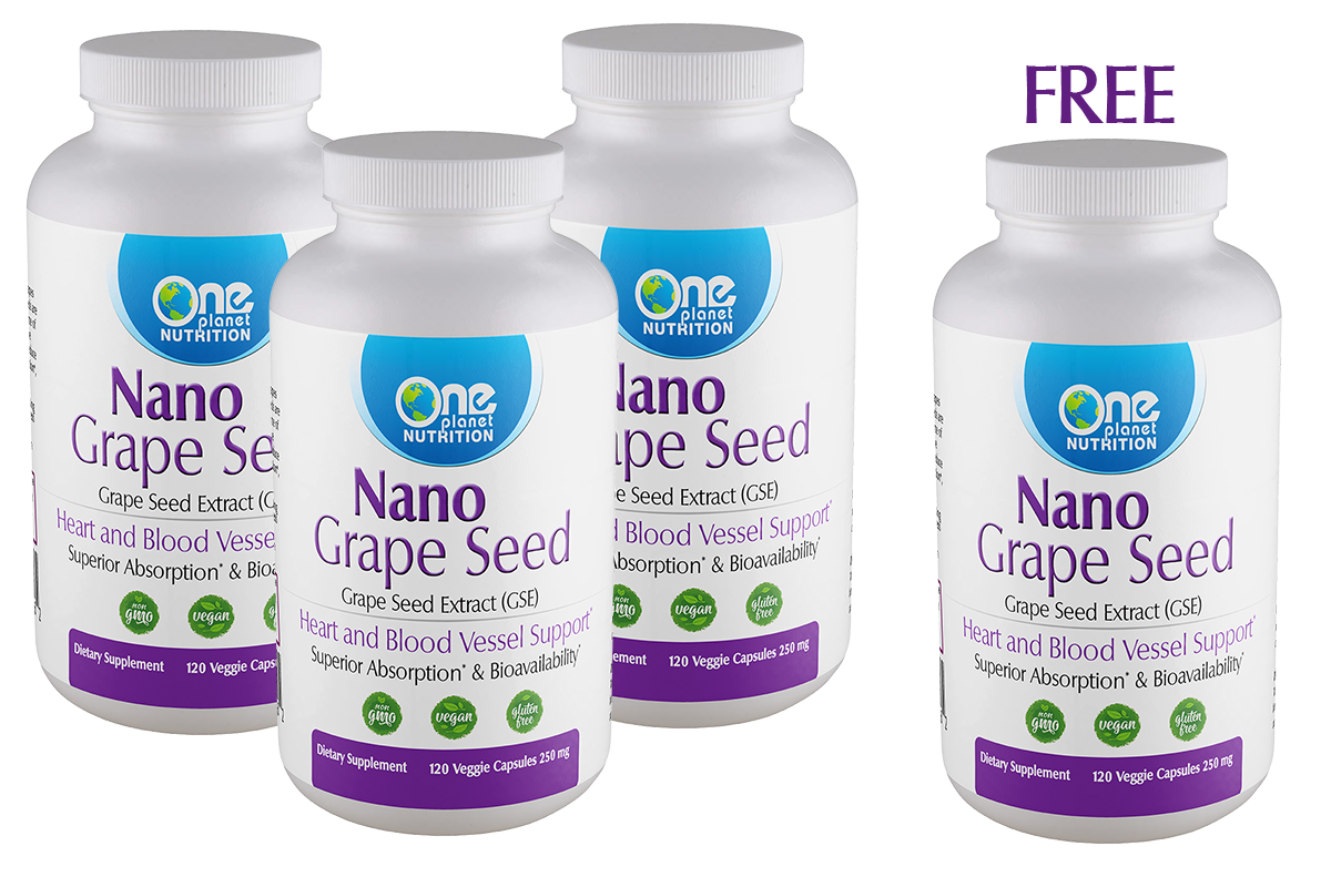 Nano Grapeseed - 120 Caps